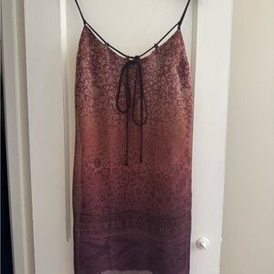 90’s Rampage Elegant Purple and Cream Dress